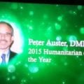 Peter Auster 2015 Humanitarian of the Year