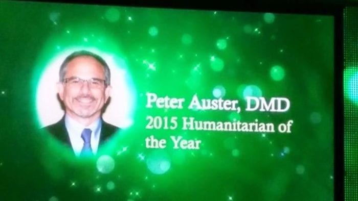 Peter Auster 2015 Humanitarian of the Year