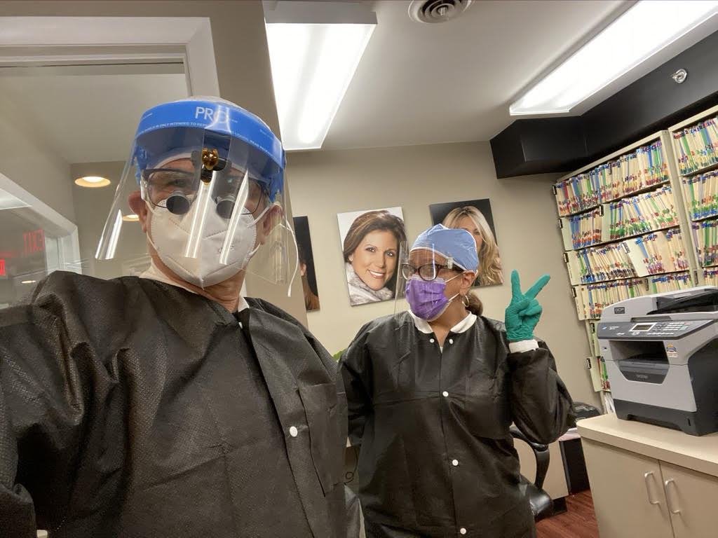 Cosmetic Dentistry Associates fully prepared with infection control